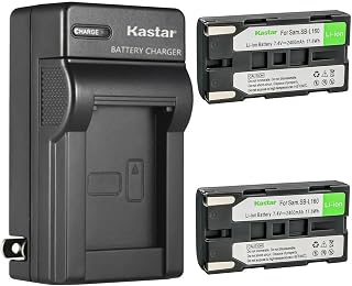 Kastar 2-Pack Battery and AC Wall Charger Replacement for Mamiya Leaf Aptus-II 12R, Mamiya Leaf Aptus 17, Mamiya Leaf Aptus 22, Mamiya Leaf Aptus 65, Mamiya Leaf Aptus 75, Mamiya Leaf Aptus 75s Camera