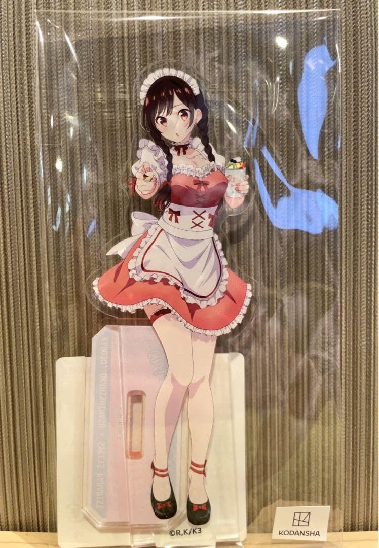 Amazon.co.jp: 水原千鶴 メイド アクリルスタンド 彼女、お借りします 