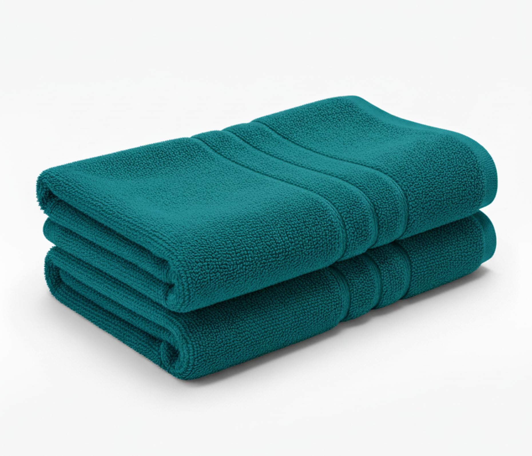 A & B TRADERS Pack of 2 or 4 Big Large Jumbo Bath Sheets Towels Soft Cotton Prime Egyptian Bale Sets (Teal, 2)