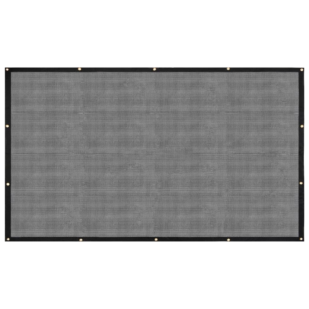 vidaXL Siatka na kontener, HDPE, 4x9 m, czarna