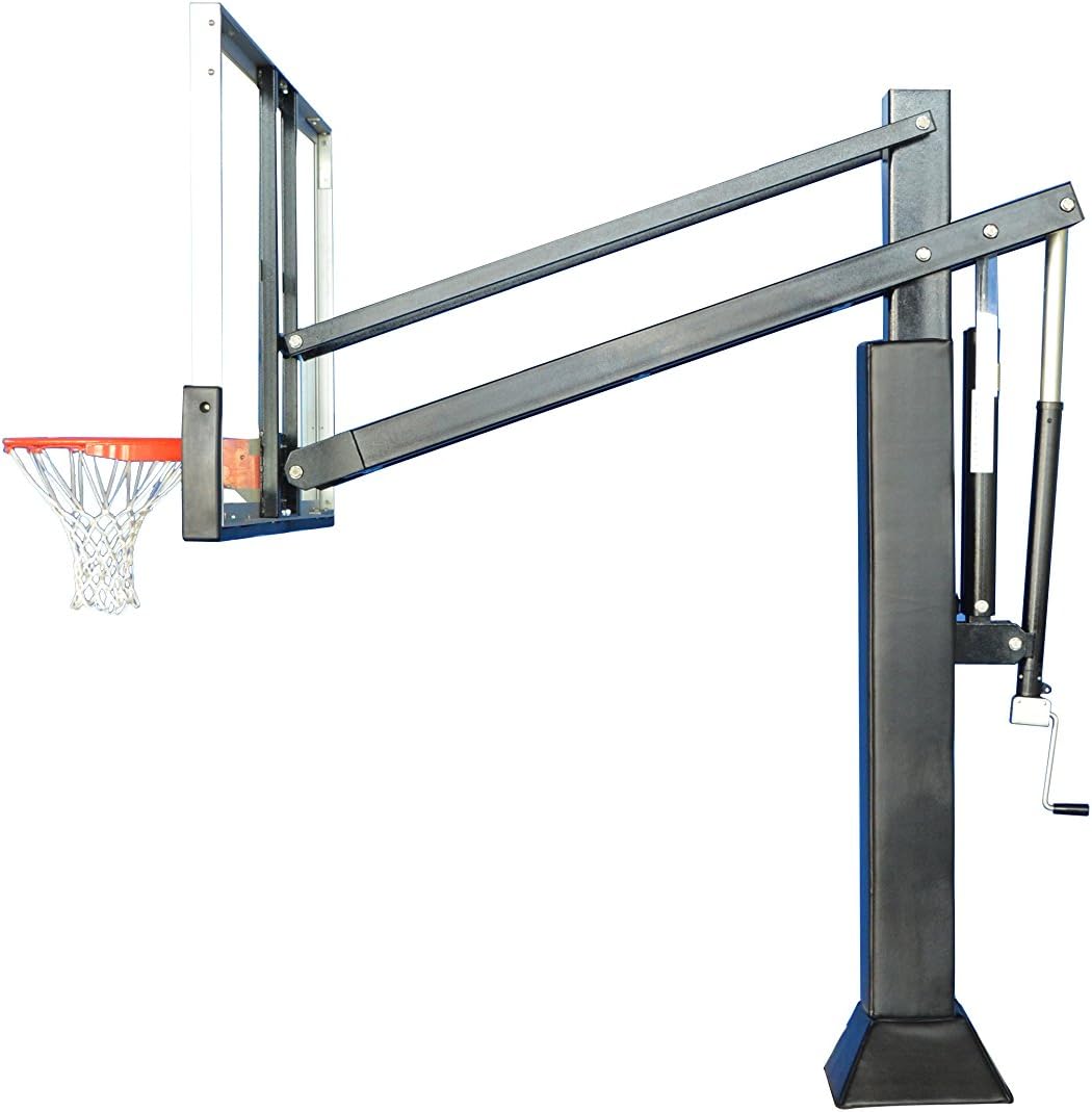 Barbarian Basketball Systems TP-5X60-3 Titanium Series Basketball Goal : Sports & Outdoors
