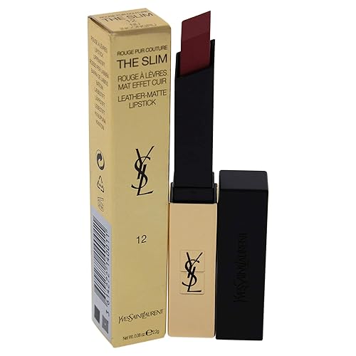 Miniatura 3 de Yves Saint Laurent Rouge Pur Couture The Slim Matte Lipstick - 12 Nu Incongru Mujeres 0.08 oz