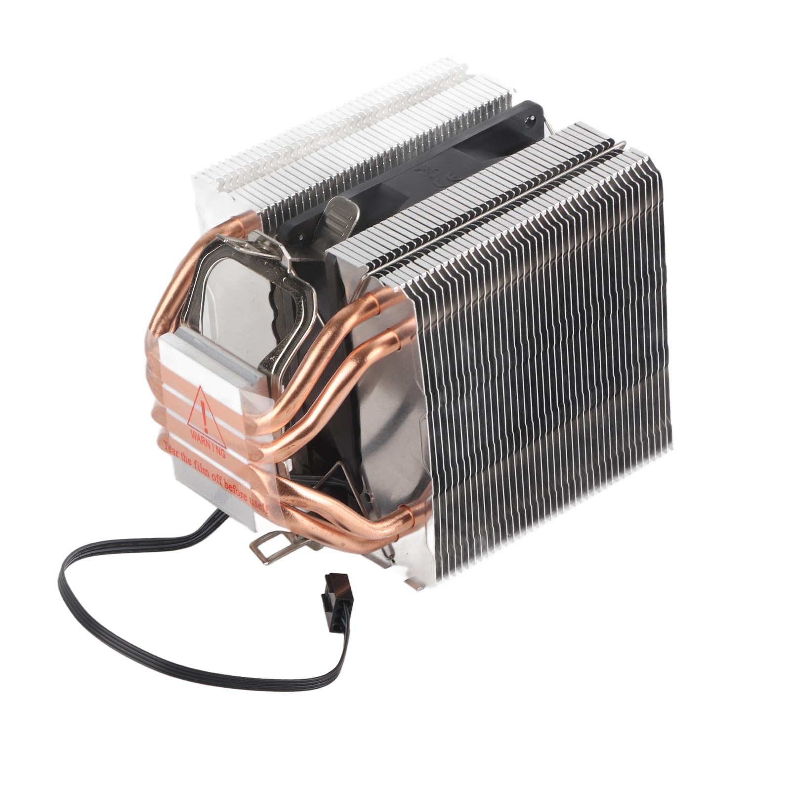 Bewinner Dissipatore CPU con 4 di Calore per LGA2011 1366 1150 1151 1155 1156, Dissipatore di Calore a Doppia Torre in Alluminio con Ventola PWM da 9 Cm, Kit di Raffreddamento CPU per Dissipazione del