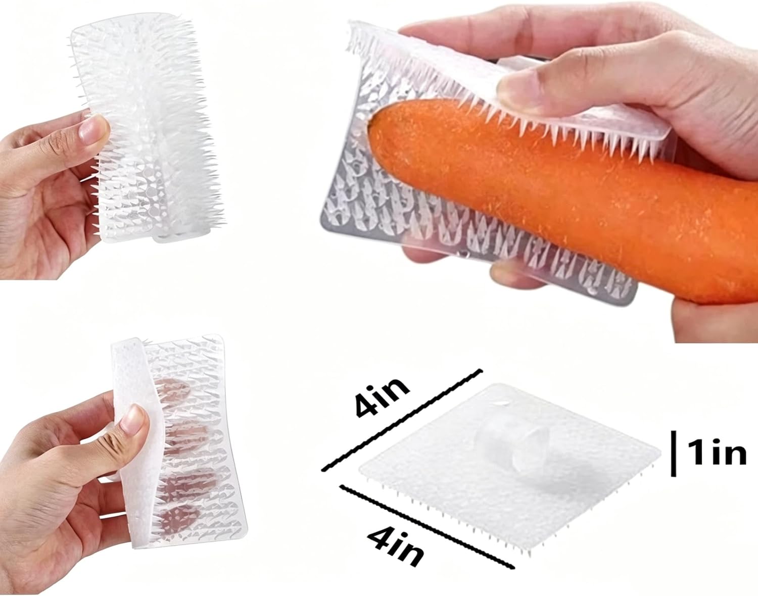5 PCS Multi-Functional Plastic Cleaning Tool with Finger Strap