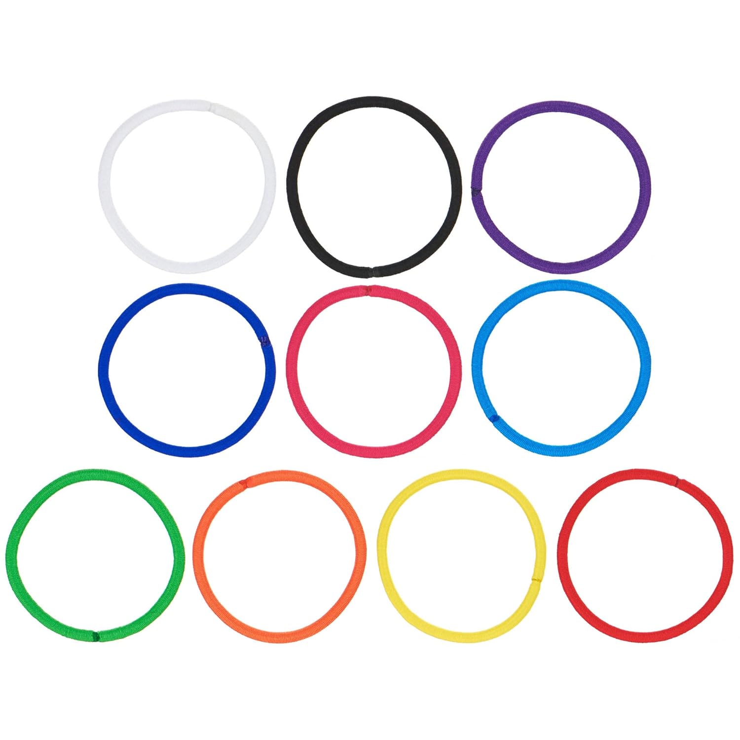 Buy Expressions 216Piece Hair Ties, 4mm Hair Elastics BRIGHT COLORS