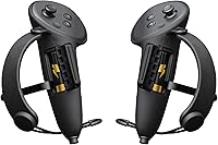 Vista 1 de AMVR Extended Controller Grips Cover Compatible with Meta/Oculus Quest 3S/Quest 3 Accessories, with Battery Opening Cover and Knuckle Straps