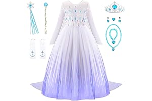 Classy Queen of Snow Princess Dresses for Girls