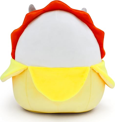 Miniatura 4 de LXSLFY Peluche de animal de plátano de 11 pulgadas, almohada Kawaii de animales de peluche, regalos para niños y niñas (dinosaurio, 11 pulgadas)