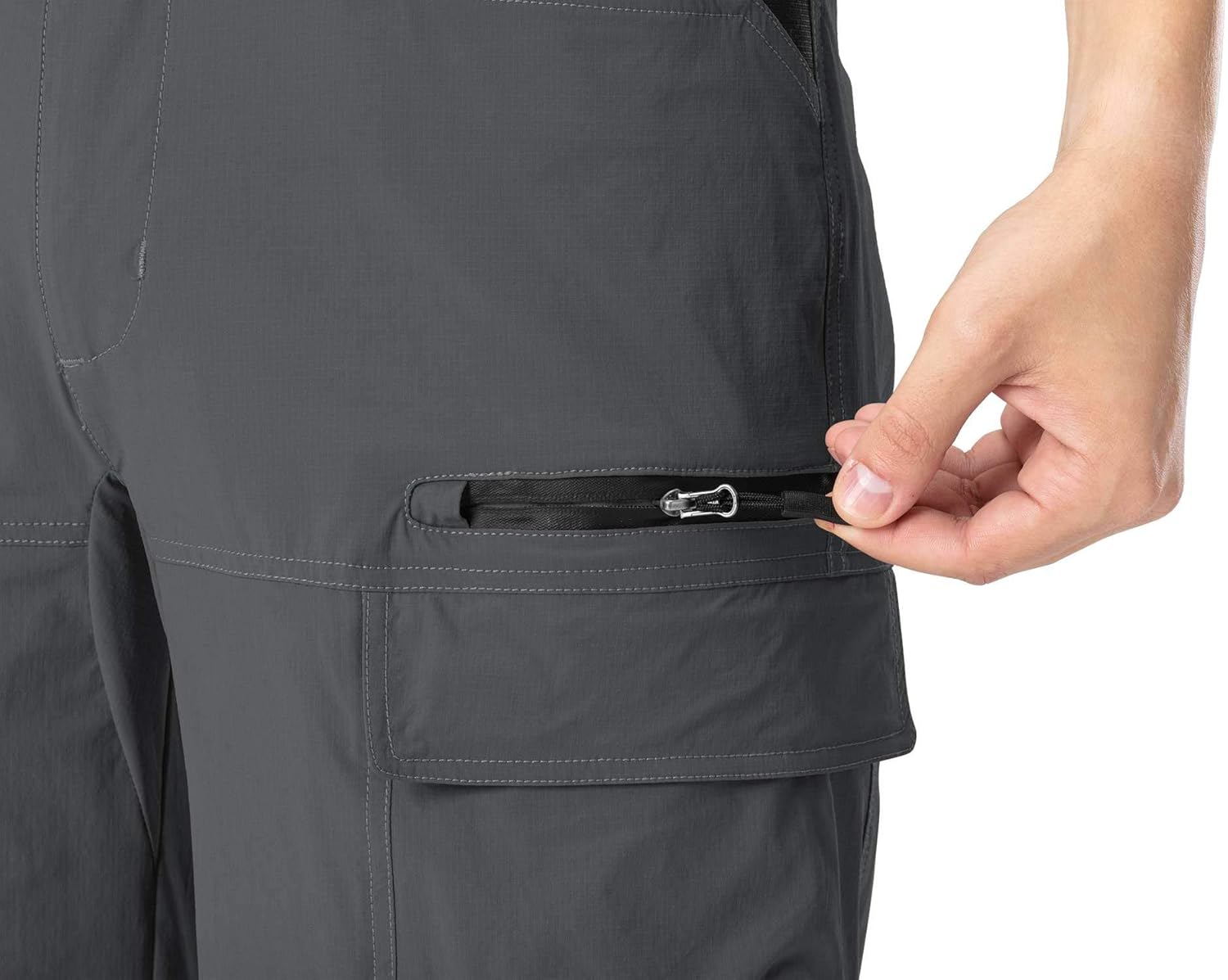 Rdruko Men's Hiking Shorts 9" Quick Dry Lightweight Water Resistant Work Outdoor Shorts with 5 Pockets