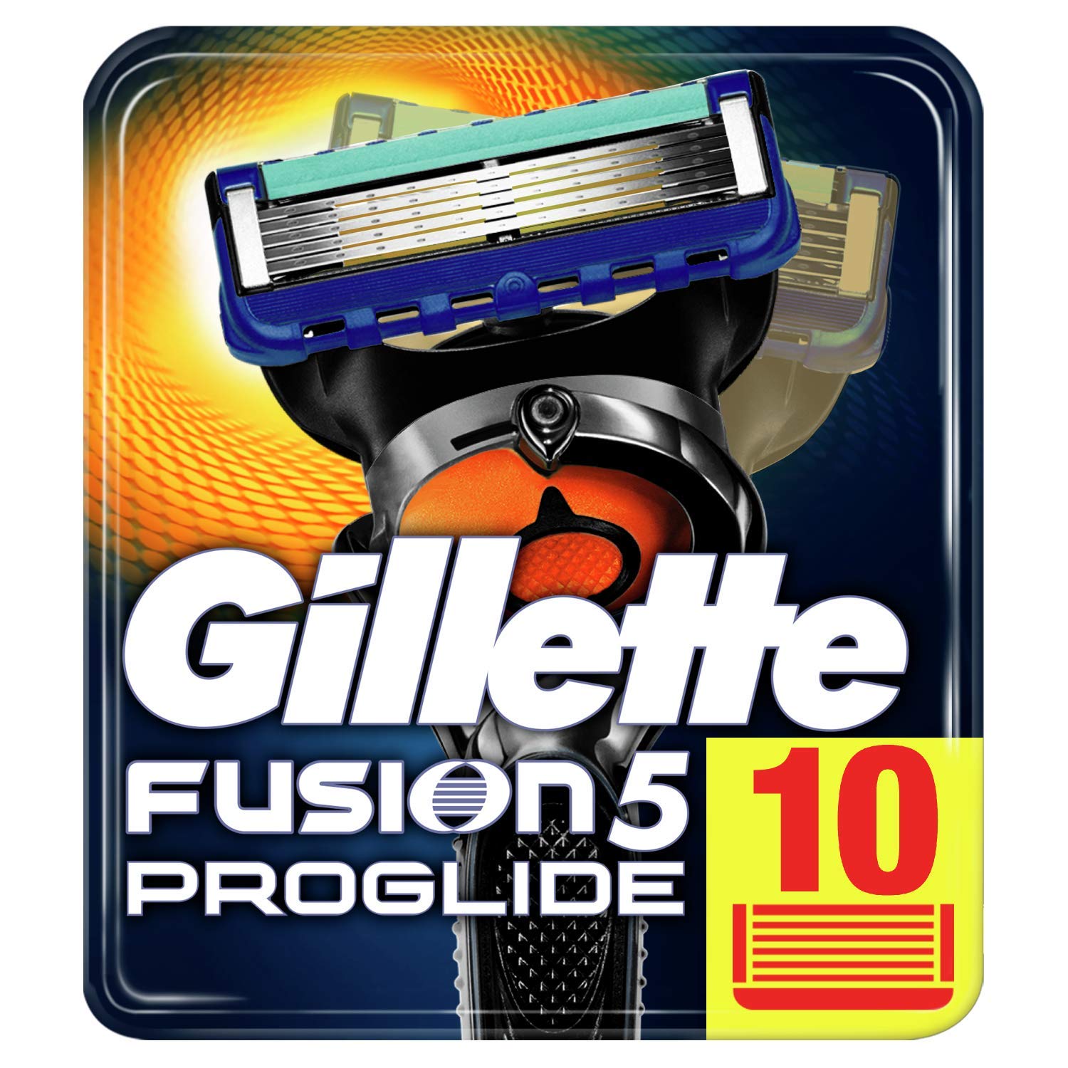 Gilette Fusion5 ProGlide Rasierklingen, 10 Stück