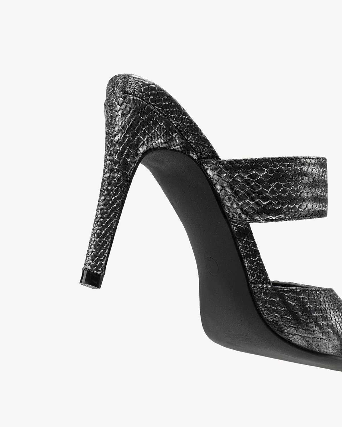 NEWBELLA Women's Kitten Heels Pointed Closed Toe Slip On Mules Vintage Dressy Stiletto Pumps - Image 5