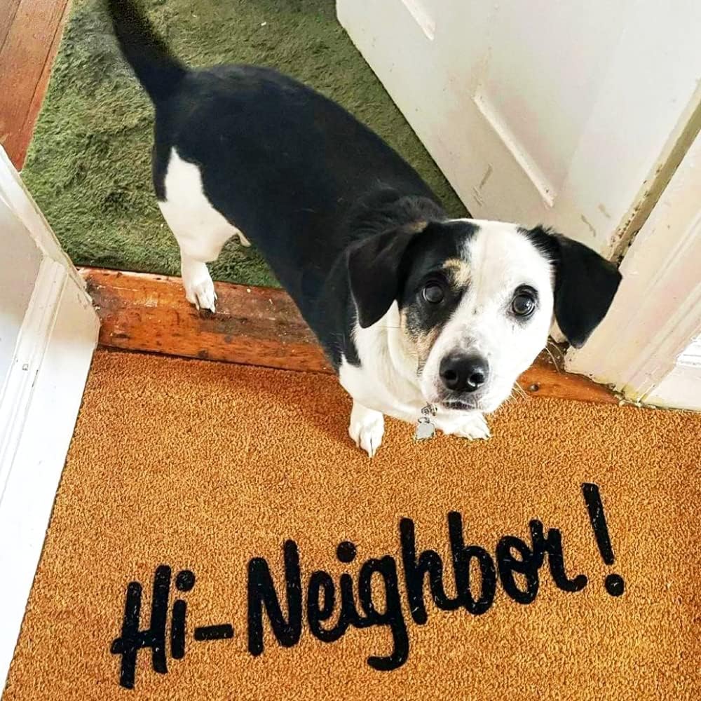 Narragansett Hi-Neighbor! Coir Doormat