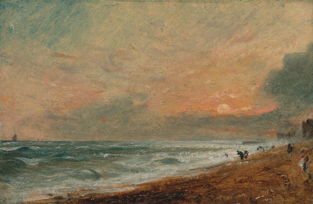 Impression John Constable Hove Beach pour habiller un mur vide avec élégance