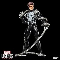 Vista 6 de Marvel Legends Series Spider-Venom, Retro Cardback Spider-Man Comics Collectible 6-Inch Scale Action Figure