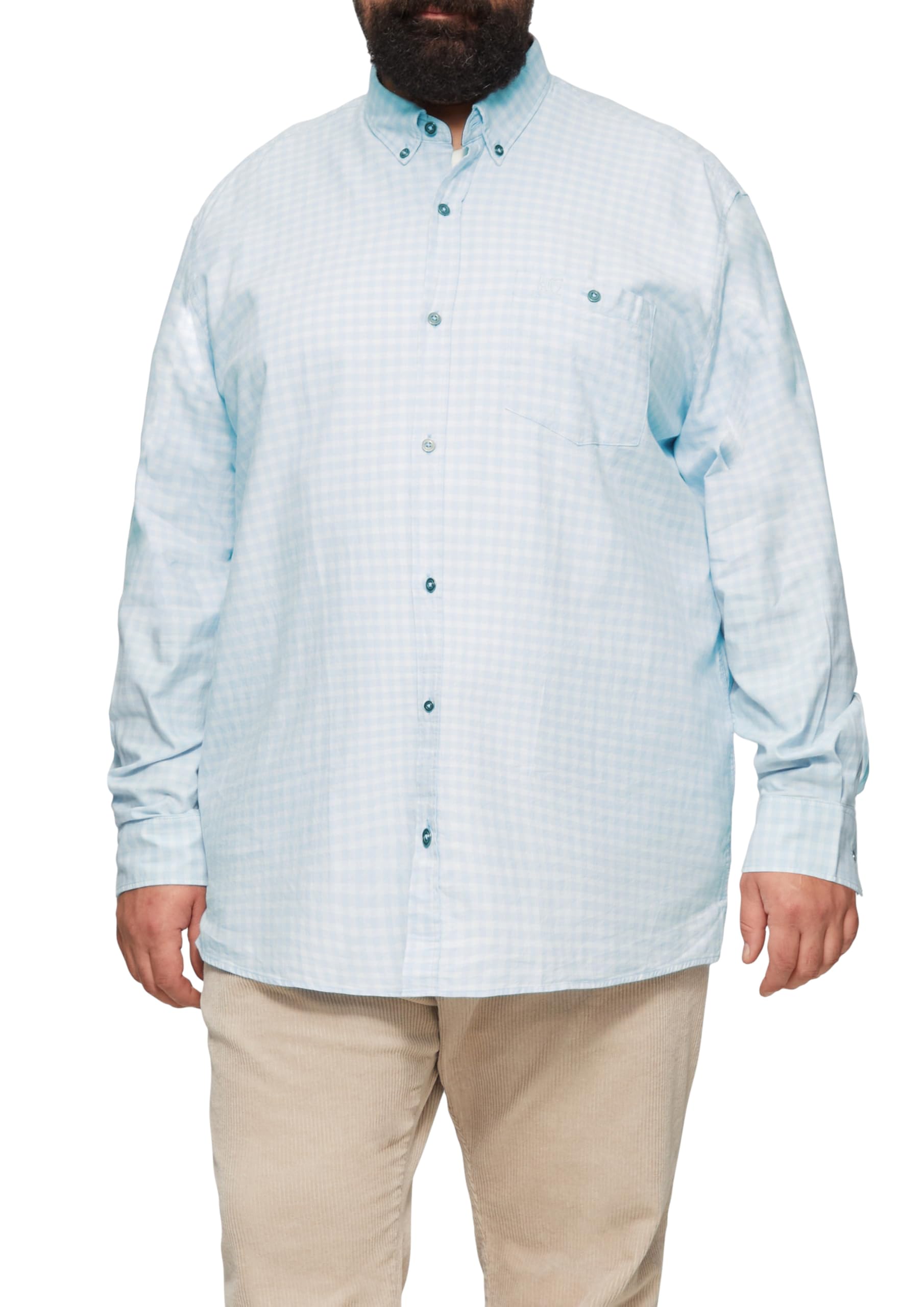s.Oliver Hemd mit Button-Down-Kragen