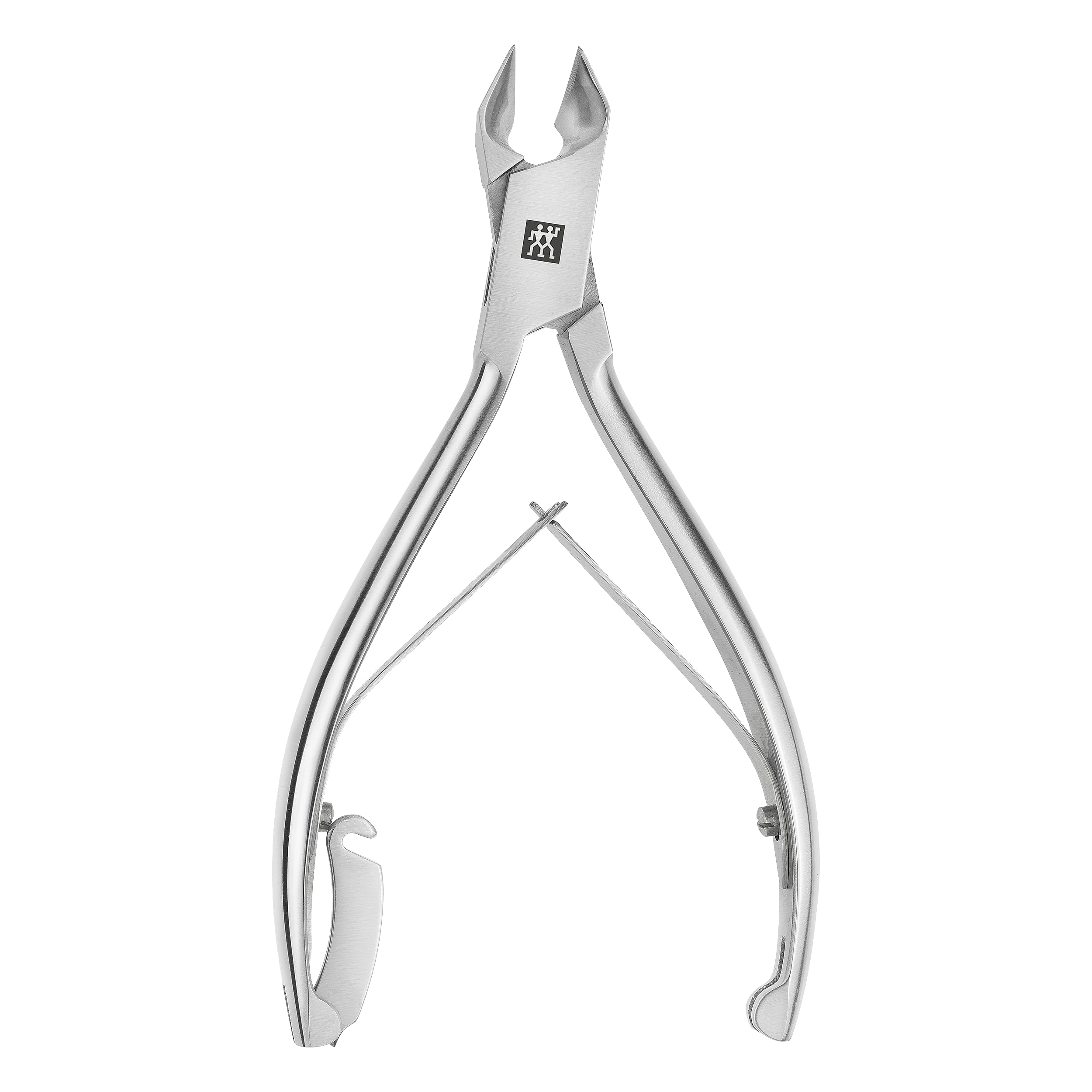 ZWILLING Nagelzange Kopfschneider (für feste Nägel und Nagelecken, ergonomische Griffe, besonders scharfe Schneiden), Premium, Silber