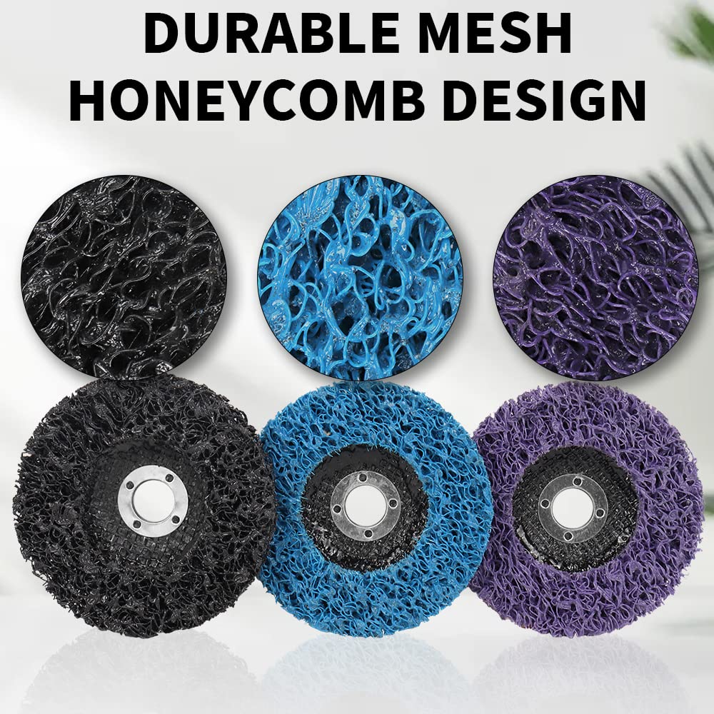 Dischi Lucidatura 60mm Per Trapano - 3 Pezzi Con Gambo 6mm, Per Legno E Metallo, Rimozione Sbavature - Foto 8