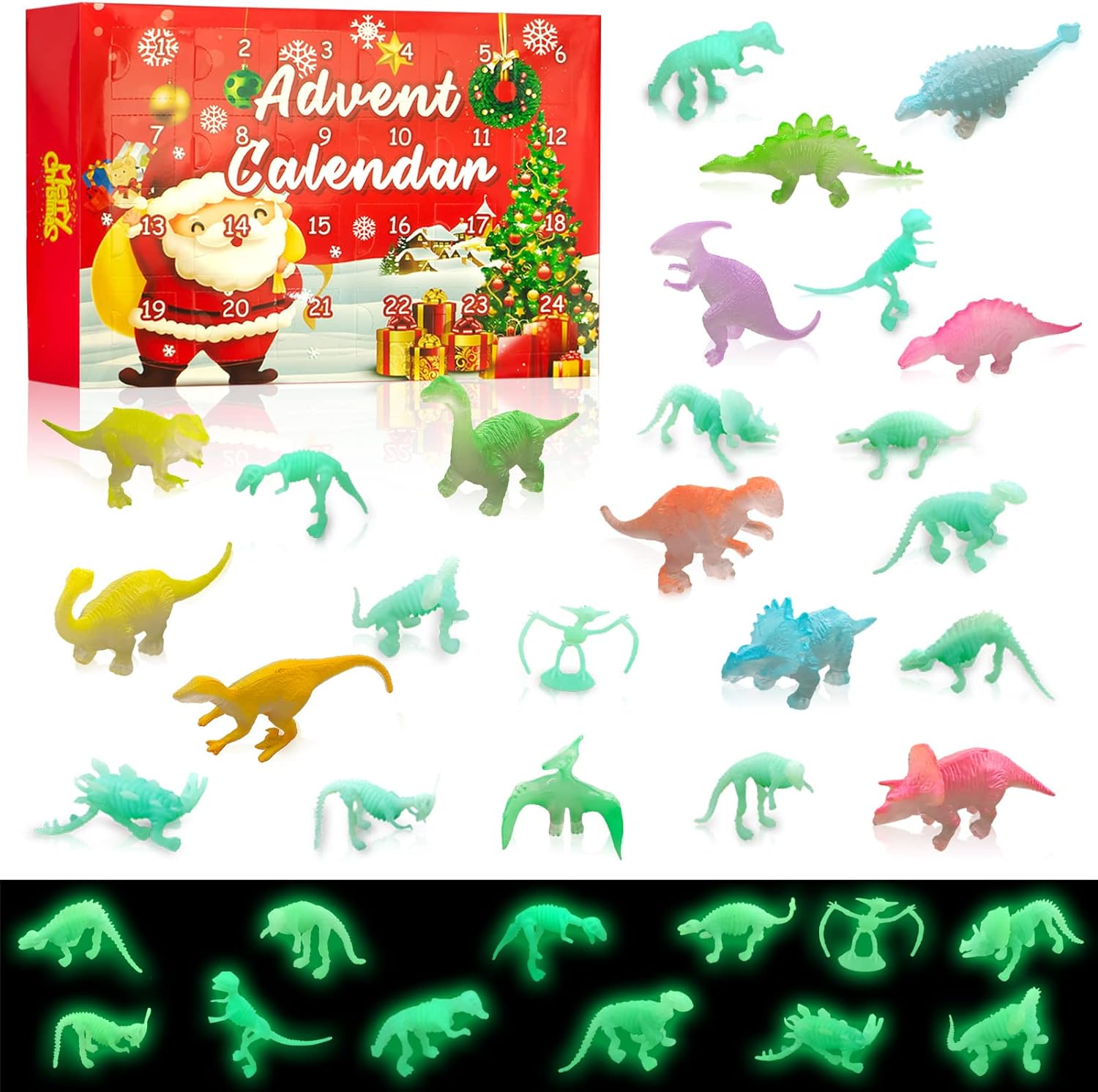 Calendrier De L'Avent Enfant Dinosaure,Calendrier Avent 2023 pour