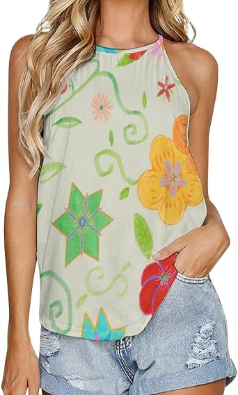 LIZALIG Summer Tank Tops for Women Vacation Outfits 2025 Fashion Trendy Clothes