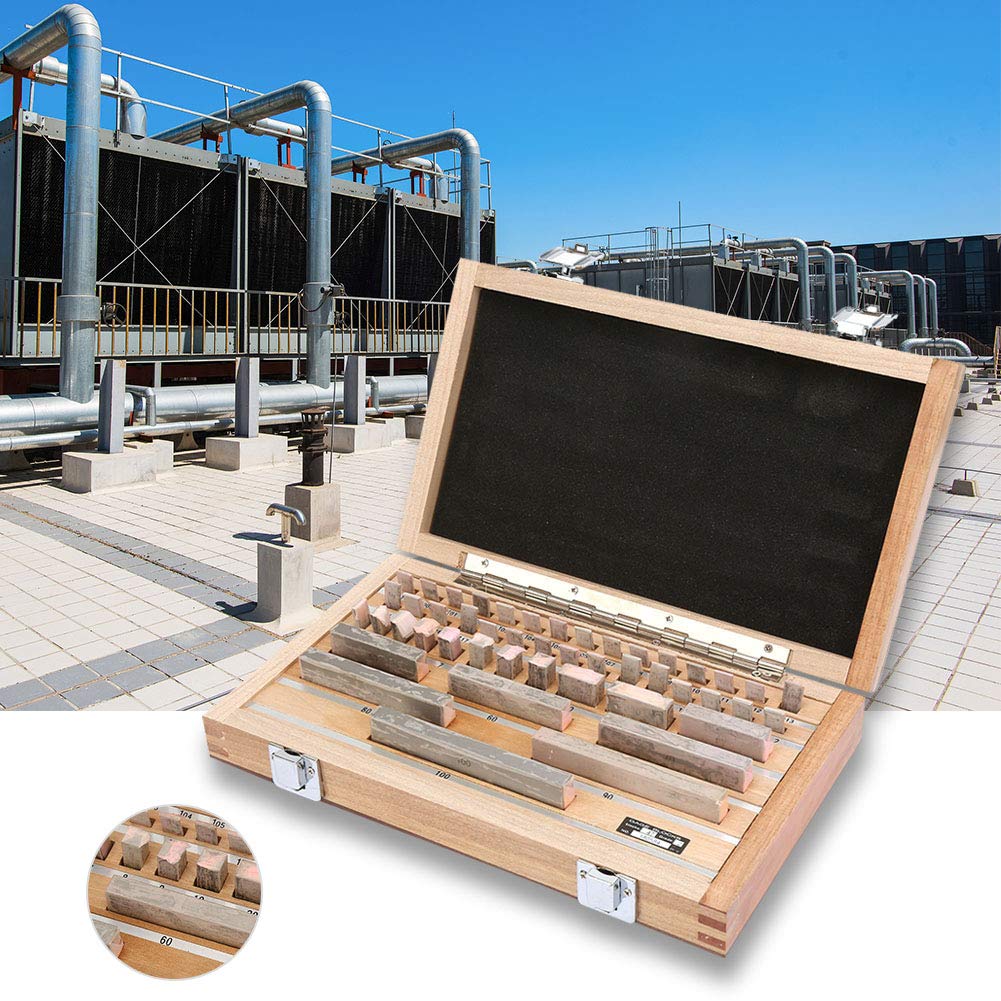 Buy Tomantery Gauge Block Set, Low Surface Roughness Steel Gauge Block for Calibrating Online at