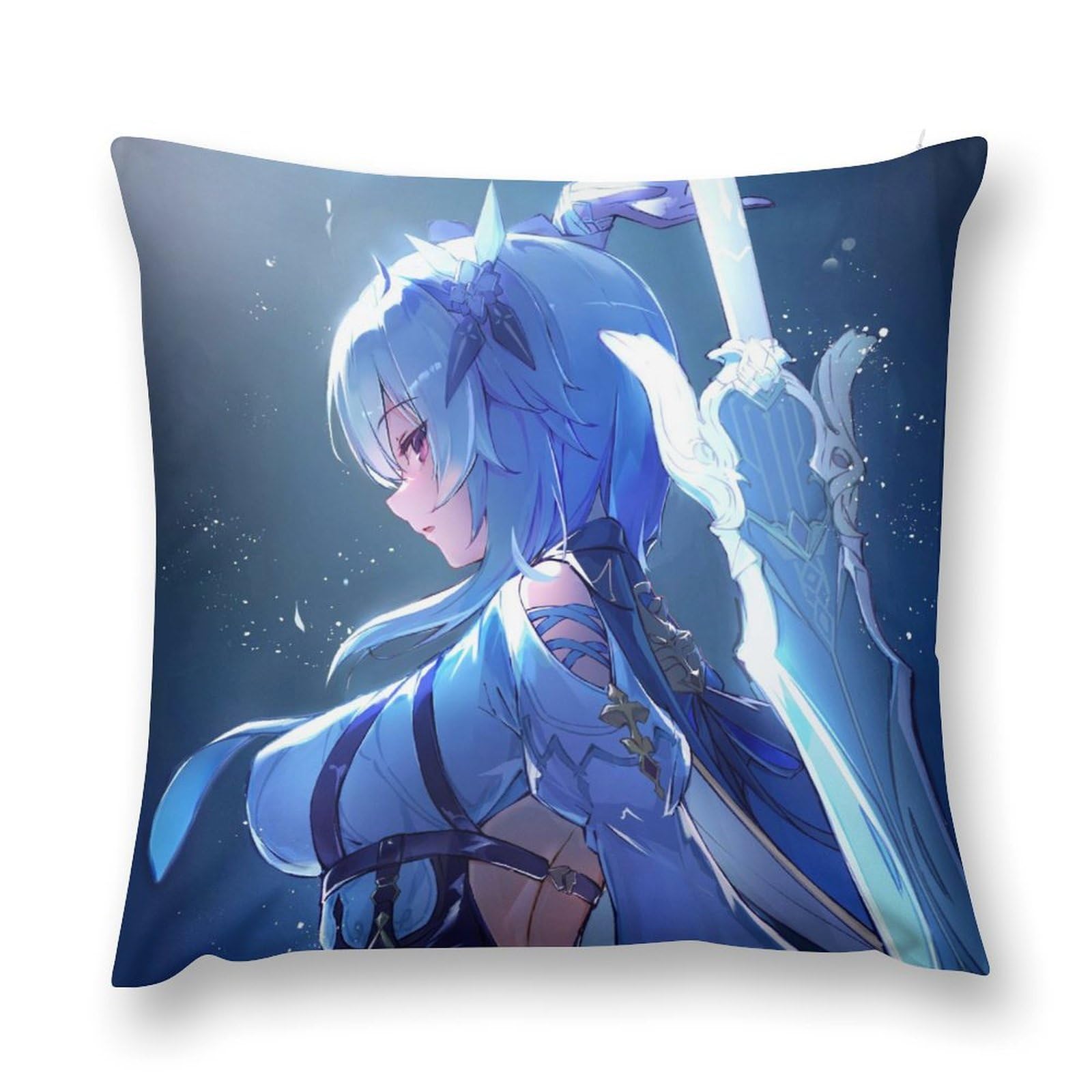 Amazon.co.jp: クッションカバー 原神-エウルアの武器抱き枕カバー