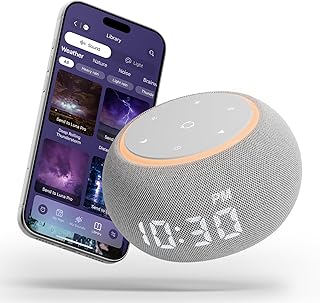 12 Spa Bedroom Ideas for Peaceful Restful Retreats 112 White Noise Sound Machine for Sleep, Dual-Stage Alarm&Snooze, Smart App ...