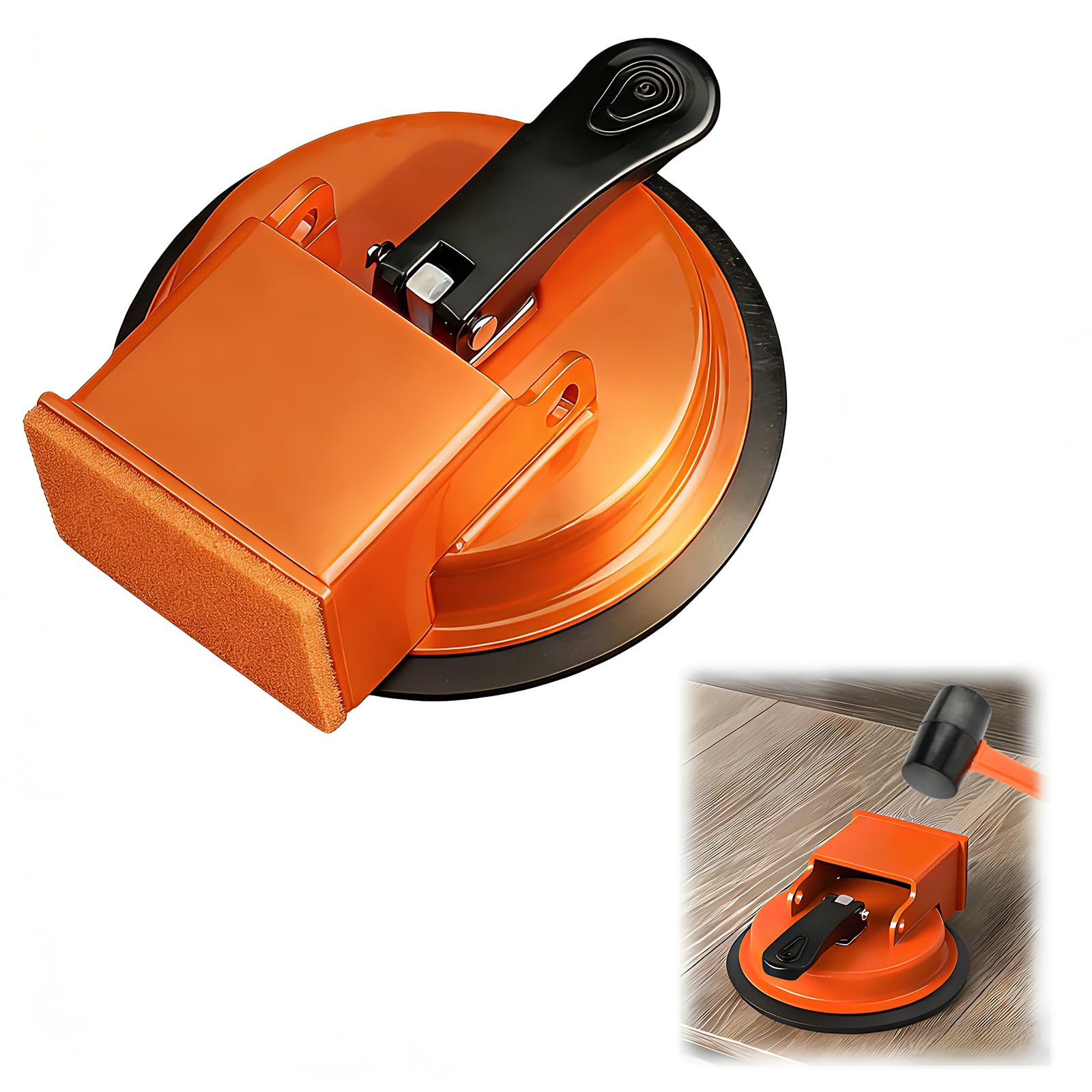 2026 Upgraded Heavy Duty Floor Gap Fixer Tool with Enhanced Vacuum Suction Cup,Flooring Gap Repair Tool for Laminate,Vinyl, Wood & Tile Flooring