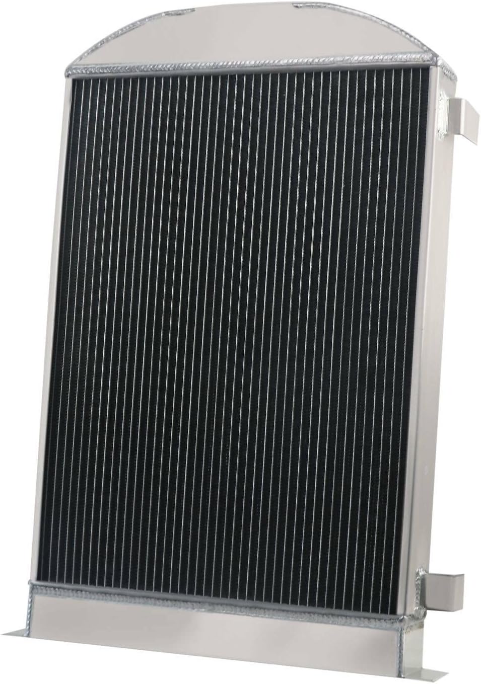 3 Row Aluminum Radiator+Shroud Fan+Relay Compatible with 1930-1932 Ford MODEL A B Hot Rod Chevy V8 AT