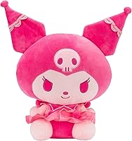 Vista 1 de Hello Kitty and Friends Kuromi - Peluche monocromático rosa de 12 pulgadas