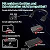EZDIY-FAB Adapter Cable for Corsair RGB HUB Lighting Node Core Commander Core and iCUE Commander Core XT Intelligent RGB Lighting Connects to All 5V 3-Pin ARGB Devices (2 x 10 cm)