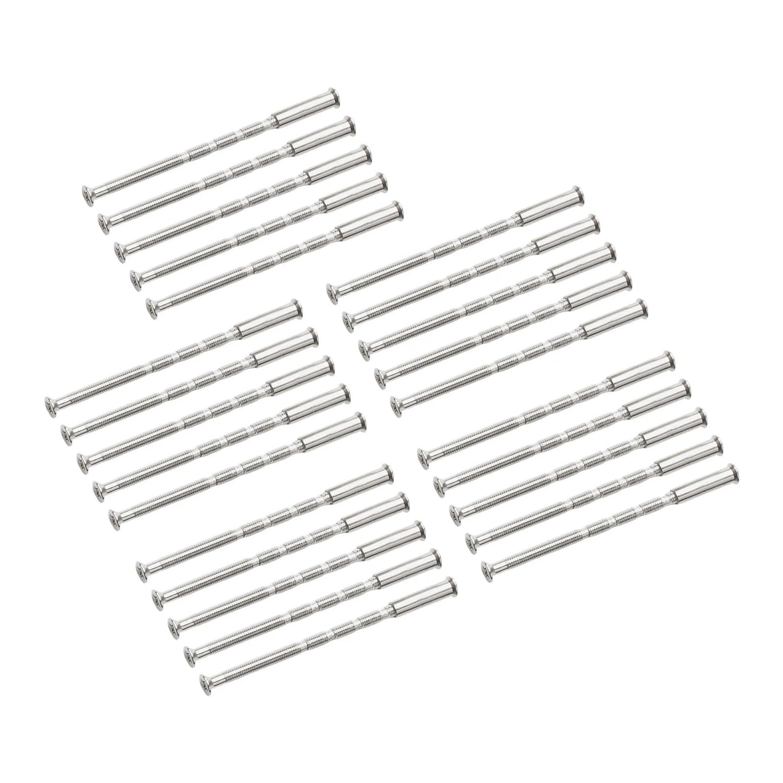 50 Uds. Tornillo de fijación for manija puerta, perno pasante for, fijaciones for perillas M3, cerradura, tornillos Metal, Hardware Para Manillas De Puerta