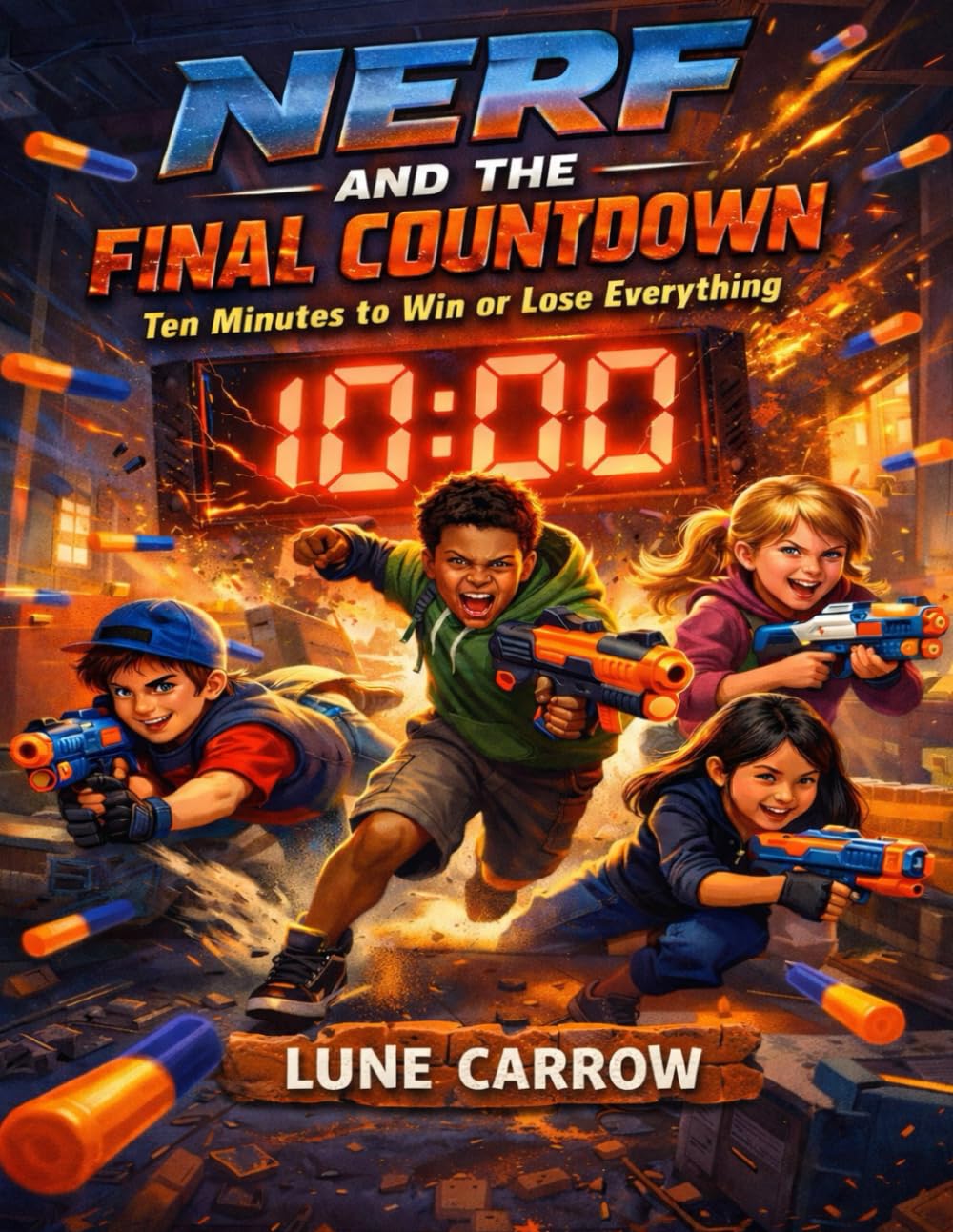 NERF AND THE FINAL COUNTDOWN: Ten Minutes to Win or Lose Everything