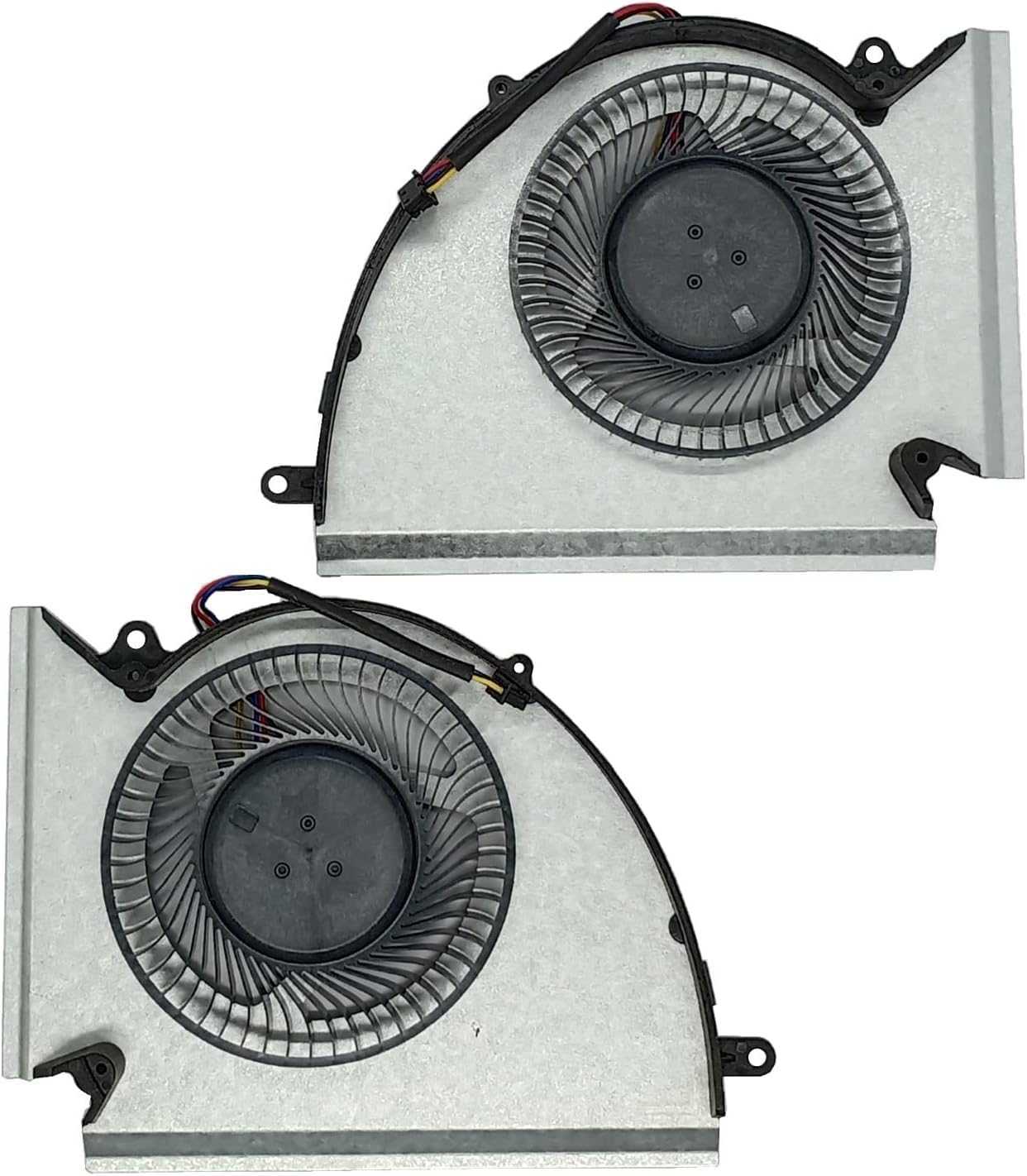 Remplacement Nouveau CPU+GPU Ventilateur de Refroidissement pour MSI GP76 GE76 Series PABD1A010SHR-N452 PABD1A010SHR-N451 0.6A DC12V