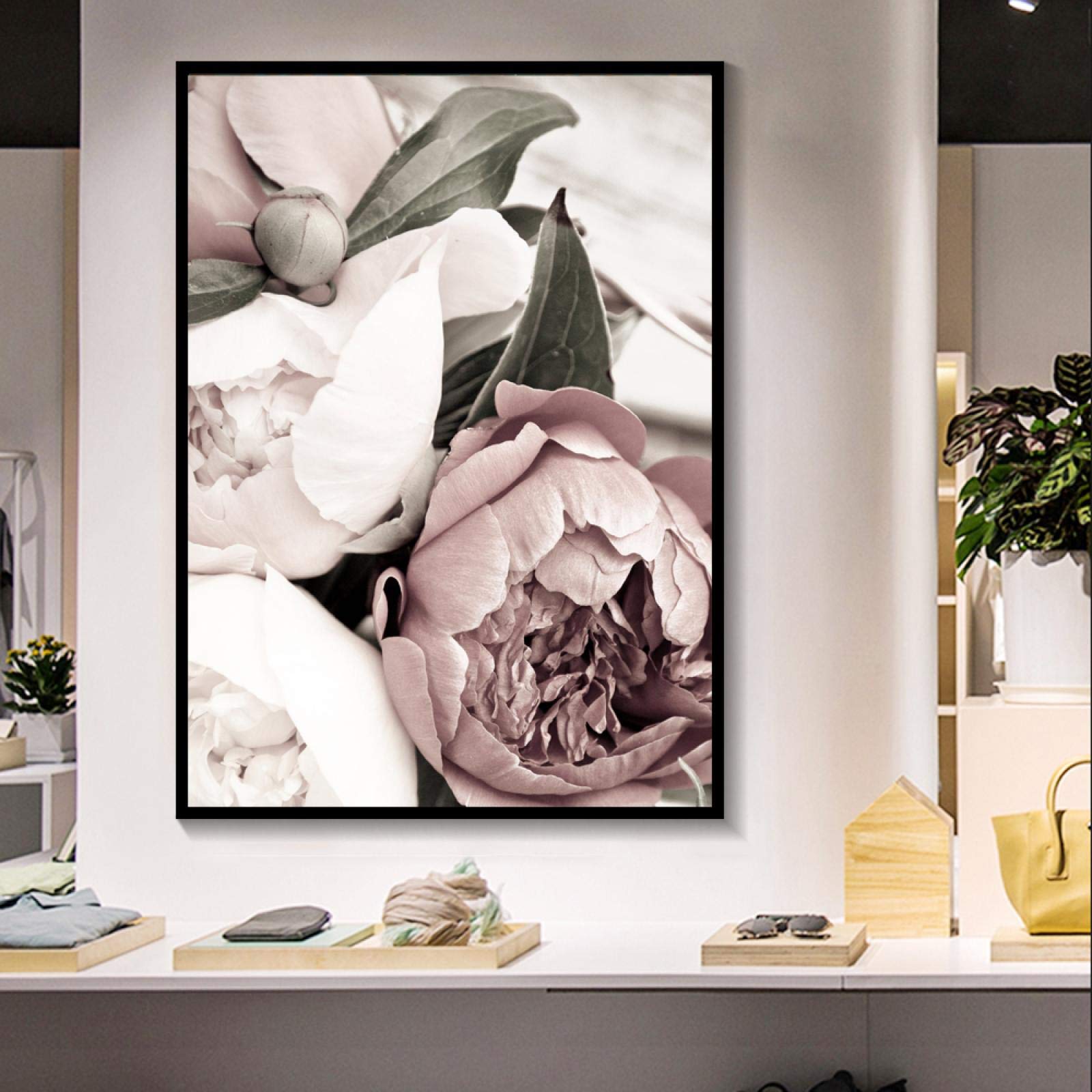 XIANGPEIFBH Quadro su tela Fiori Wall Art Poster e stampe