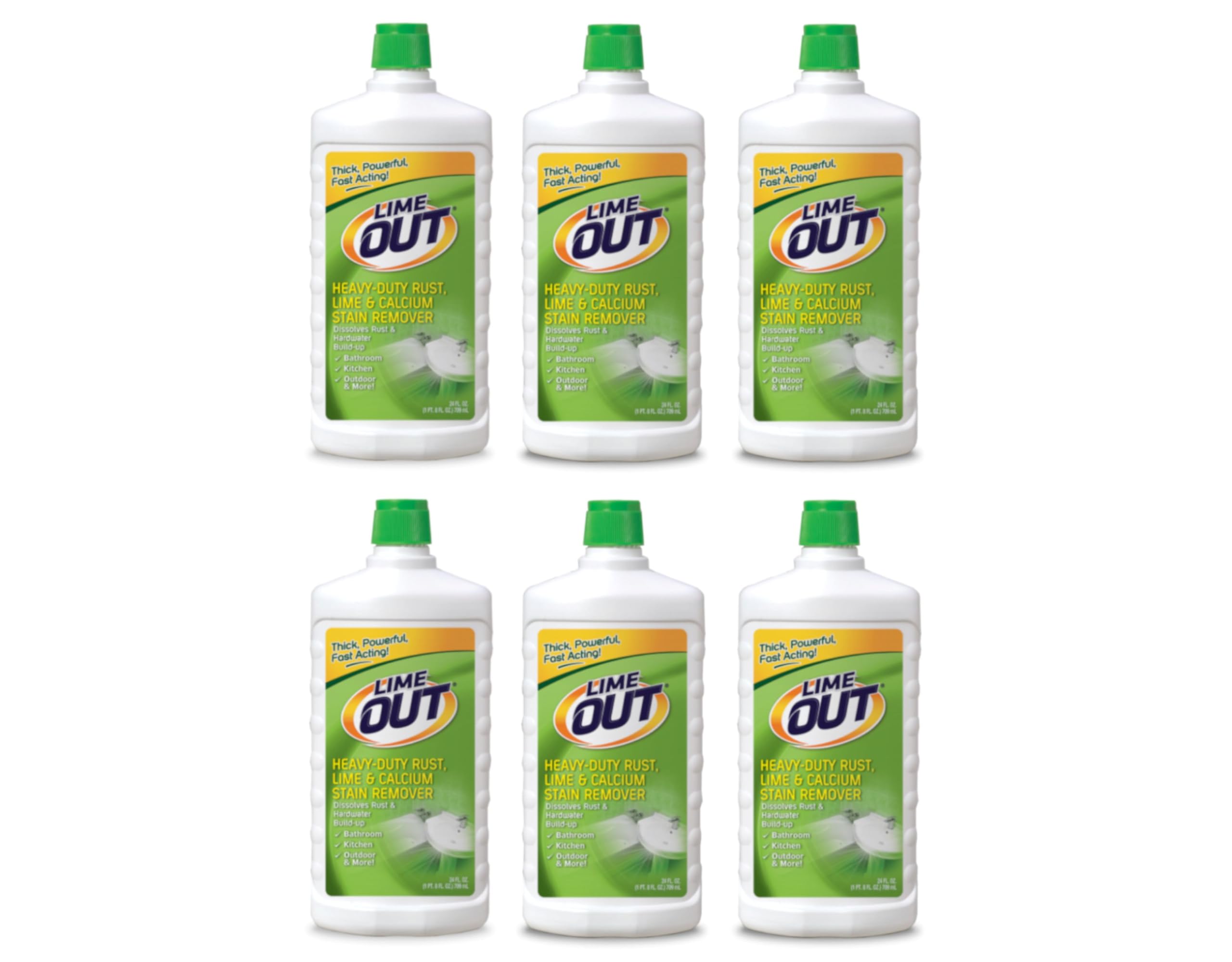 Lime Out Extra No Scent Lime, Rust & Calcium Stain Remover 24 fl. oz. Liquid