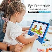 Vista 6 de Tableta Android de 10.1 pulgadas para niños, adolescentes, Octa-Core 8 GB de RAM 64 GB de almacenamiento (1 TB expandible), pantalla IPS HD, control