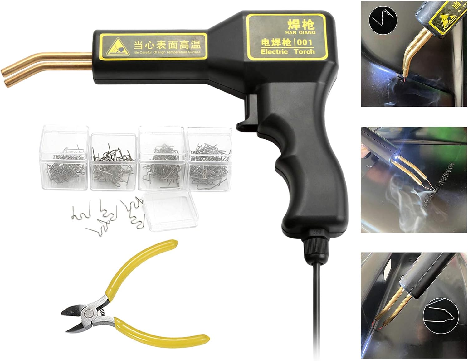 Plastic Welding Machine Car Bumper Repair Welding Welder Gun Repairing Kit Plier