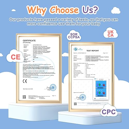 Miniatura 3 de Juguetes de dentición para bebés, 4 piezas para bebés de 3 a 24 meses, mordedores de silicona para niños pequeños, niños y niñas, sin BPA,