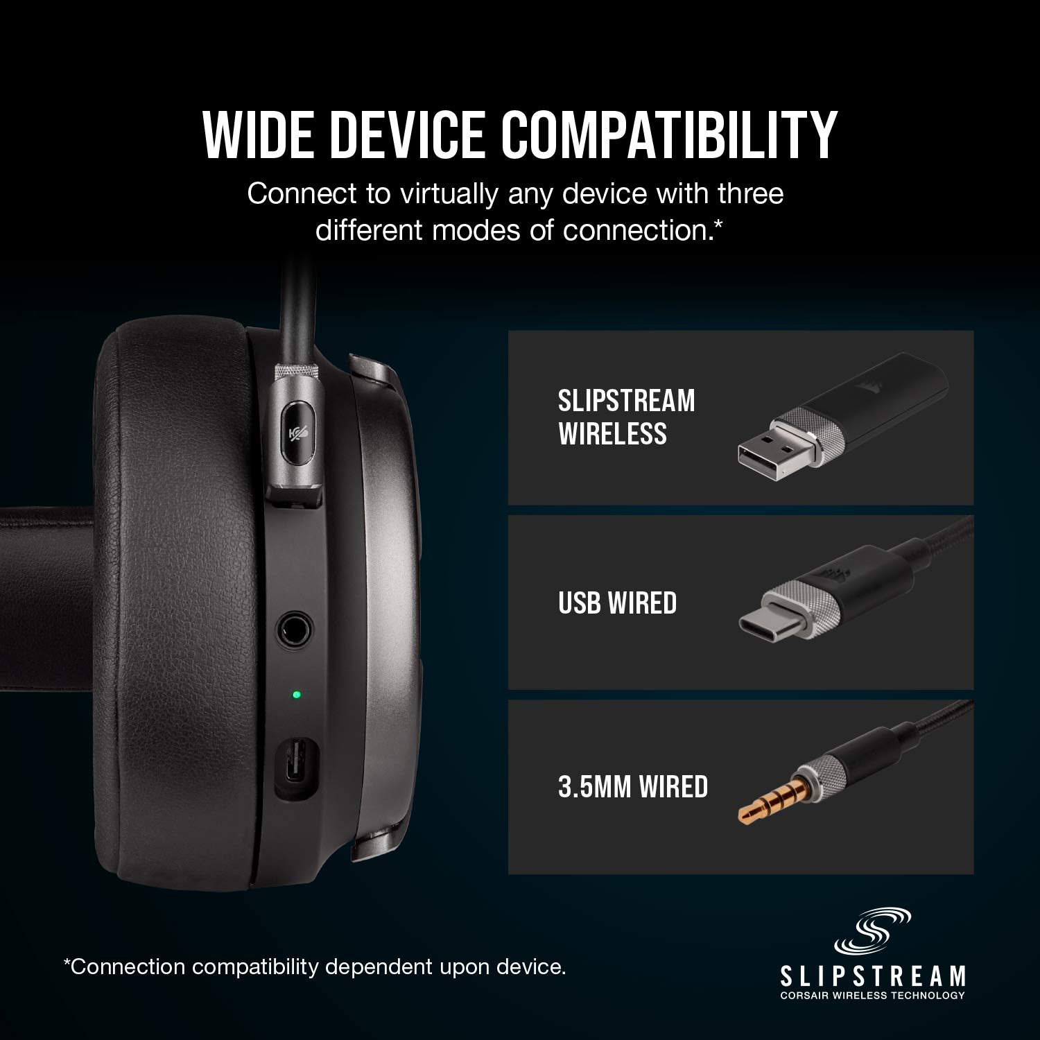 Corsair Virtuoso RGB Wireless SE HighFidelity Gaming Headset (7.1