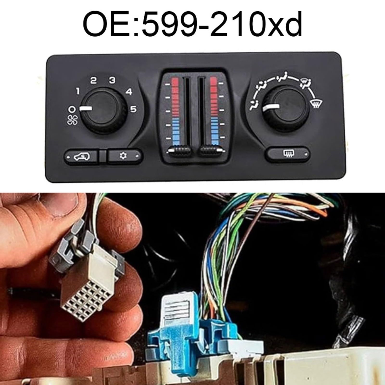 Módulo de control de CA del calentador 599-210XD 1500 2500 camiones 2003-2007 para reemplazo