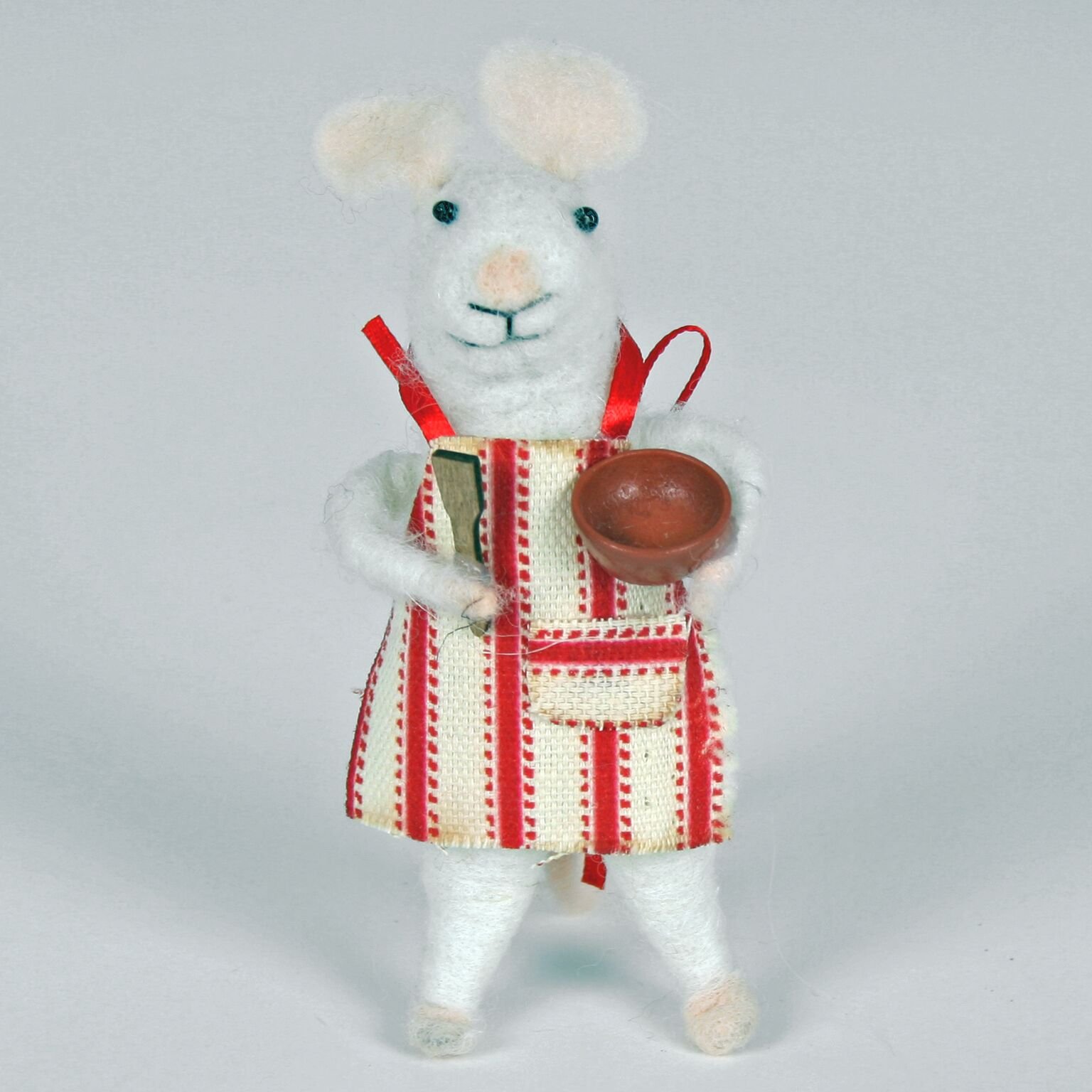 Originals Felted Mouse Collection White (Cook Mouse