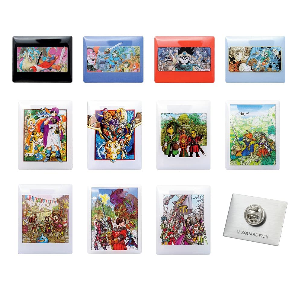 ドラゴンクエスト パッケージイラストピンズコレクション 全11種コンプリート Amazon.co.jp: ドラゴンクエスト パッケージイラスト ピンズ