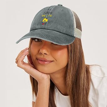 Outdoor Cap Men's Mesh Back Ballcap Ecuador National Flag I Choose Peace Cotton Caps Ecuador Caps Baseball Caps Fishing Hats Mesh Caps Outdoor Sports Caps