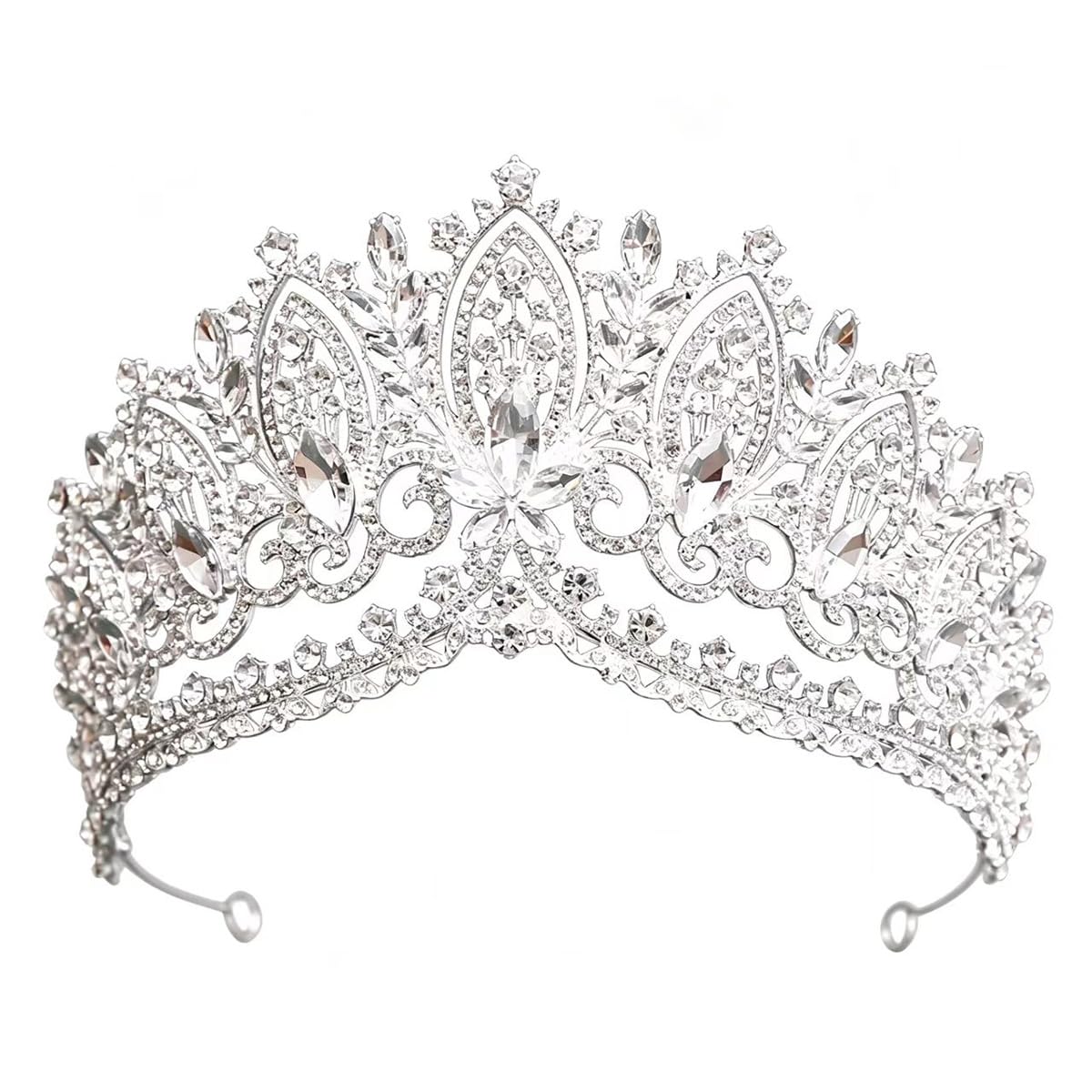 New women crown Tiaras Bridal Rhineshtone Princess Birthday Crystal Tiara