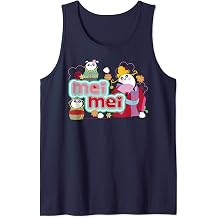 Kung Fu Panda Mei Mei Floral Portrait Tank Top