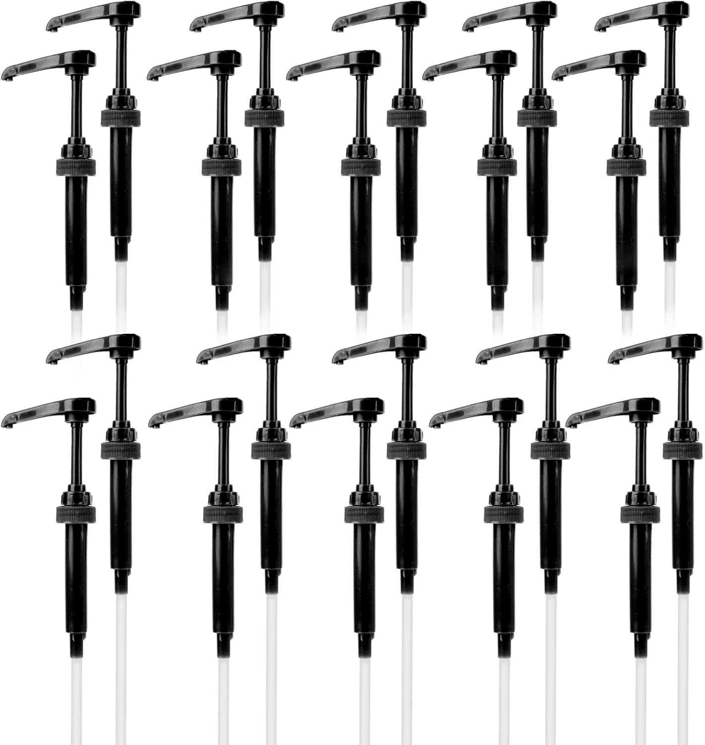 Amazon.com: 20 Pieces of Syrup Pumps - Coffee Syrup Pump Dispenser ...