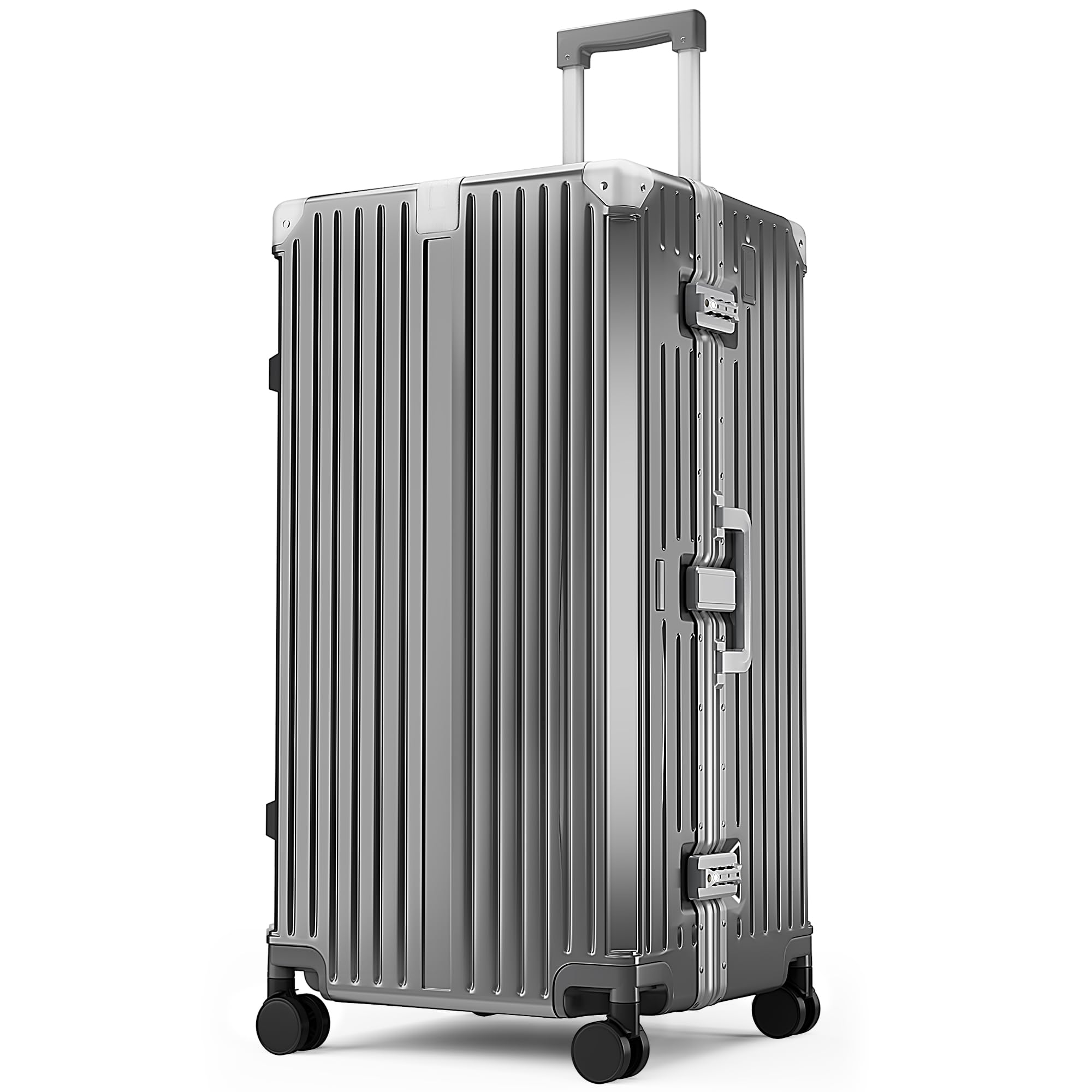 ALPHA CAMP Koffer Luggage Polycarbonat M L XL Reisekoffer TSA Schloss Hartschalenkoffer mit Rollen