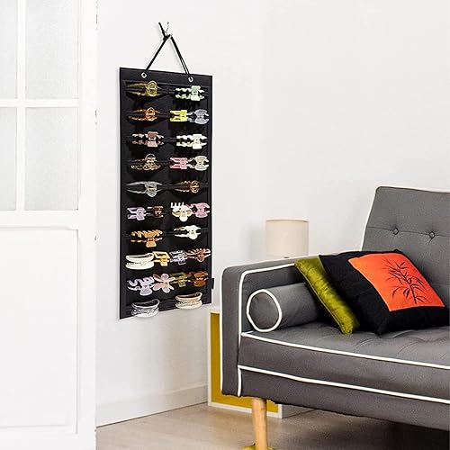 Miniatura 8 de ACQTULOU Organizador de pinzas para el cabello, 10 capas de almacenamiento de pinzas para el cabello grandes para mujeres y niñas, organizador de