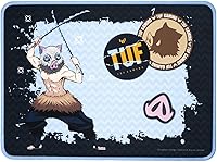 ASUS TUF Gaming P1 Demon Slayer Nezuko Mouse Pad - Water-Resistant Nano-Coated, Anti-Fray Stitching, Non-Slip Base, Portable Gamer Essential