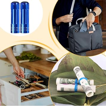 Secret Storage, Portable Secret Stash Flashlight Shape | Discreet Compartment Items Cash Storage Fake Flashlight Money Hider Container for Valuables Safe